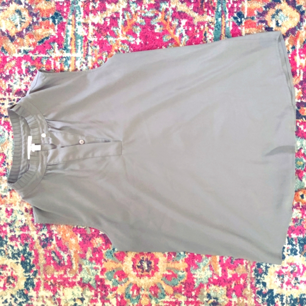 Calvin Klein Grey Top Sz M